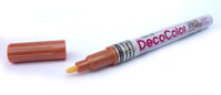 DecoColor - stredný popisovač 1 mm, medený
