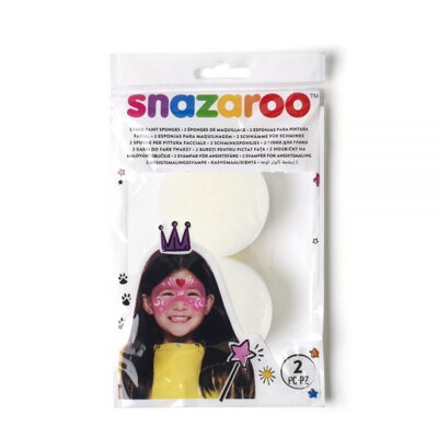 Snazaroo - hubka na maľovanie tváre, 2 ks