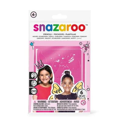 Snazaroo - lepiaca šablóna na telo - dievčenská