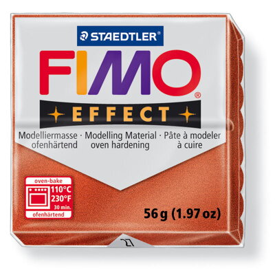FIMO effect - metalická medená, č.27