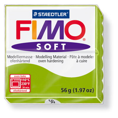 FIMO soft - Zelená svetlá, č.50