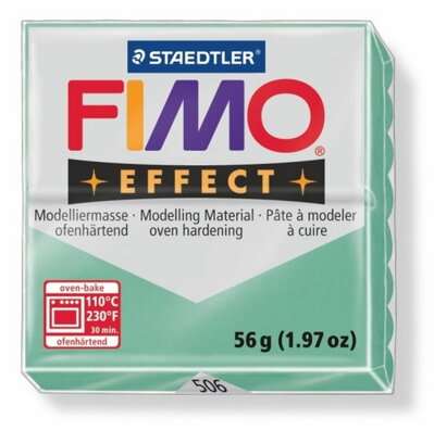 FIMO effect - transparentná perleť mätová, č.506