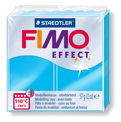 FIMO effect - neon modrá, č.301