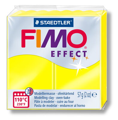FIMO effect - neon žltá, č.101
