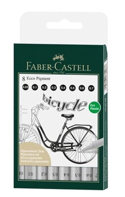 Faber-Castell Ecco pigment set, 8ks