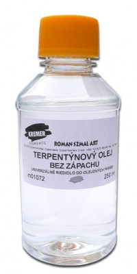 Terpentínový olej s miernym zápachom