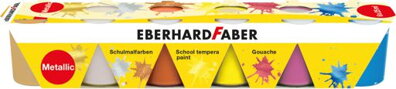 Temperová sada Eberhard Faber metallic, 6x25ml