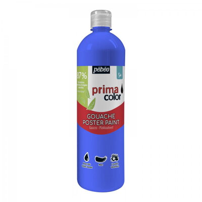 Pébéo temperová farba 1000ml: modrá