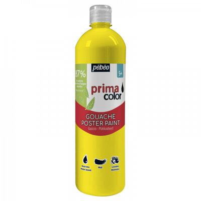 Pébéo temperová farba 1000ml: žltá