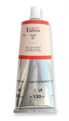 UMTON - Meďotlačová farba červená 130 ml