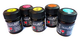 Marabu Glas Art - farby na vitráž, 15 ml