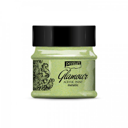 Akryl. metalická farba Pentart Glamour 50ml