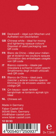 Faber-Castell Krycia beloba 3 x 7,5ml