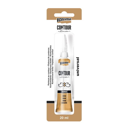 Pentart - univerzálna kontúra 20ml