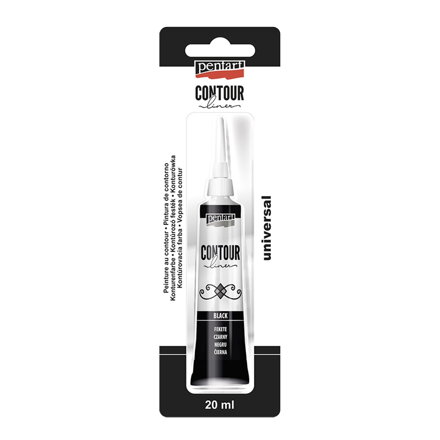Pentart - univerzálna kontúra 20ml