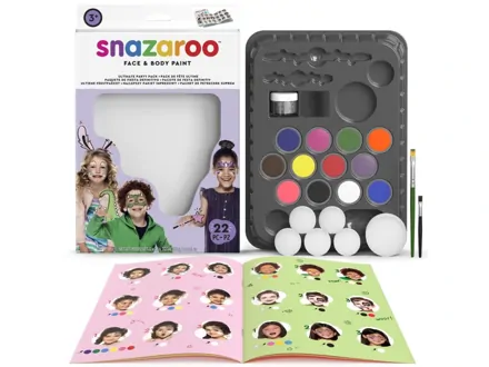 Snazaroo - veľká štartovacia sada, 85 tvárí