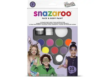 Snazaroo - veľká štartovacia sada, 85 tvárí