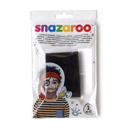 Snazaroo - hubka na špeciálne efekty, 2 ks