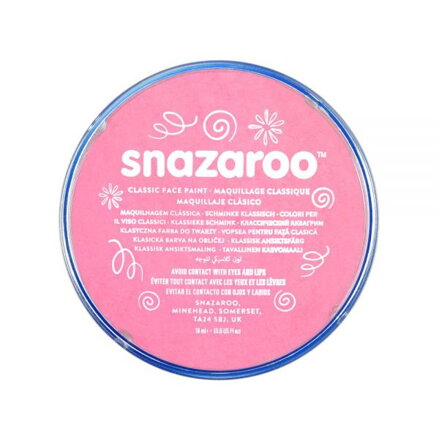 Snazaroo - farba na tvár, ružová svetlá 18 ml