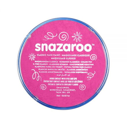 Snazaroo - farba na tvár, ružová tmavá 18 ml