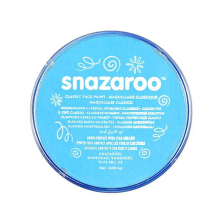 Snazaroo - farba na tvár, tyrkysová 18 ml