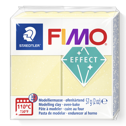 FIMO effect - transparentná perleť citrín, č.106