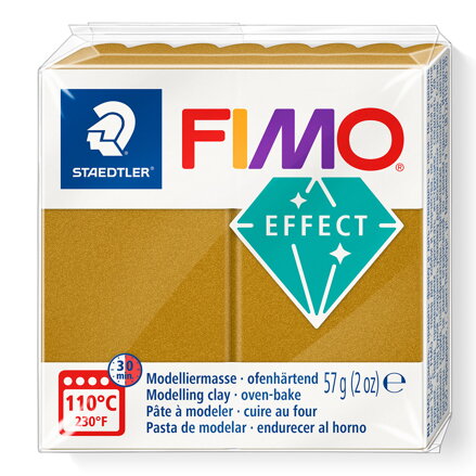 FIMO effect - metalická zlatá, č.11