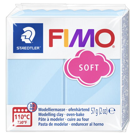 FIMO soft - pastelová modrá, č.305