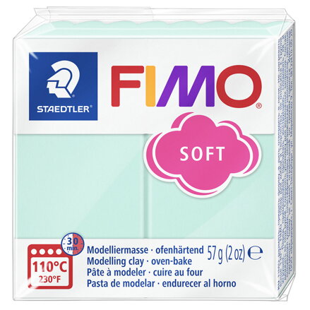 FIMO soft - pastelová zelená, č.505