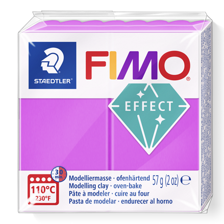 FIMO effect - neon fialová, č.601