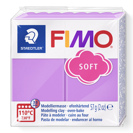 FIMO soft - Fialová svetlá, č.62