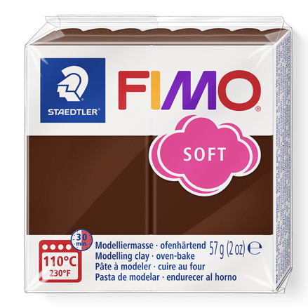 FIMO soft - Čokoládová, č.75