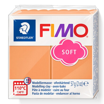 FIMO soft - Oranžová papaya, T41