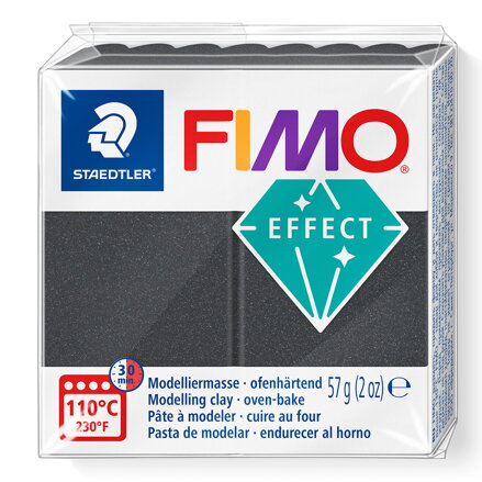 FIMO effect - metalická šedá, č.91