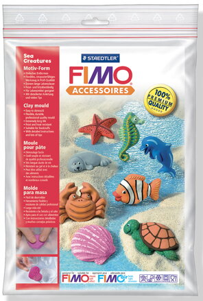 FIMO silikónová forma - morské tvory
