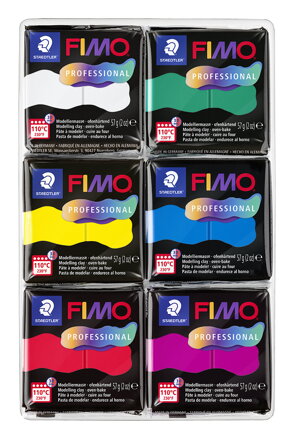 FIMO profesionálna sada True Colours 6ks x 57g