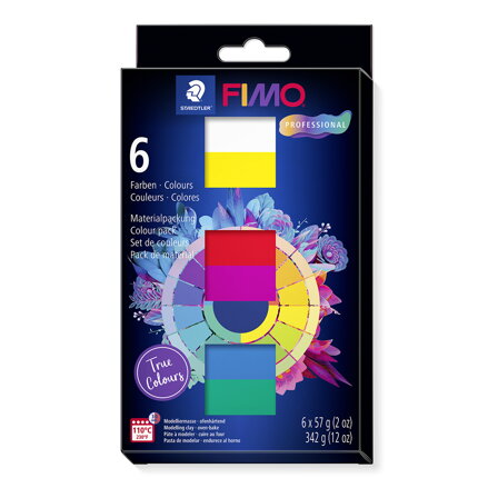 FIMO profesionálna sada True Colours 6ks x 57g