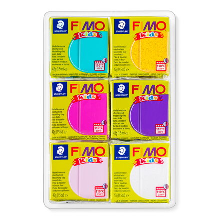 FIMO sada KIDS dievčenská 6ks x 42g