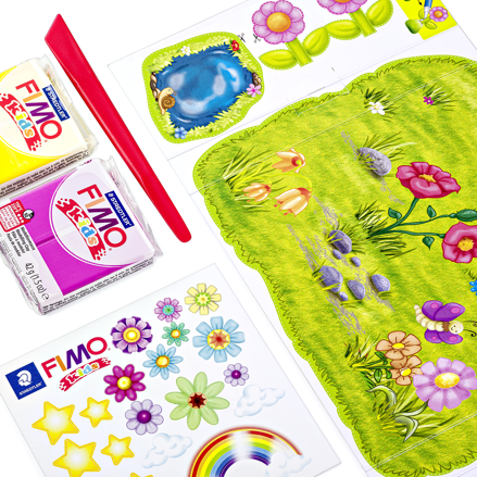 FIMO sada KIDS šťastné včely 4ks x 42g