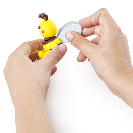 FIMO sada KIDS šťastné včely 4ks x 42g