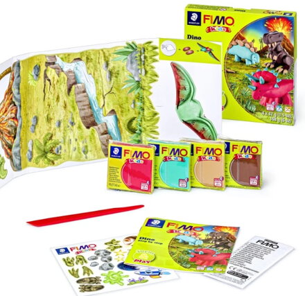 FIMO sada KIDS dinosauri 4ks x 42g