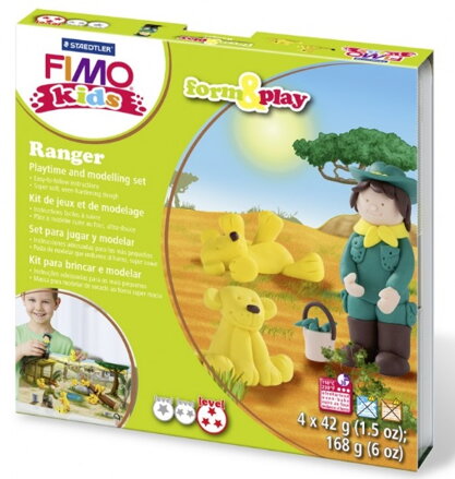 FIMO sada KIDS strážca prírody 4ks x 42g