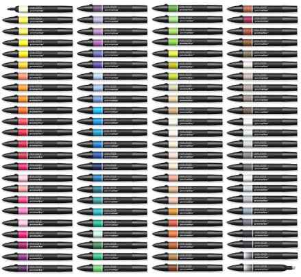Winsor & Newton ProMarker - 96ks odtieňov