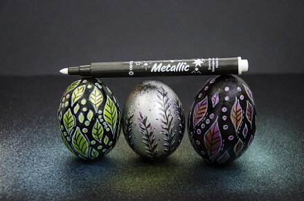 Centropen - Decor Pen Metallic 9ks