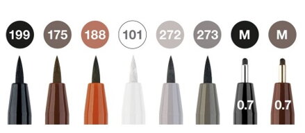 Pitt Artist Pens Faber-Castell classic 8ks