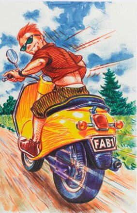 Pitt Artist pens brush Faber-Castell - colour wheel 6ks