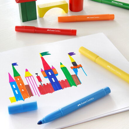 Faber-Castell hrubé detské popisovače