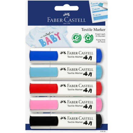 Faber-Castell popisovače na textil