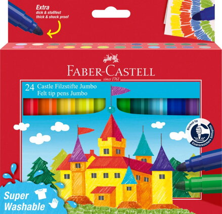 Faber-Castell hrubé detské popisovače
