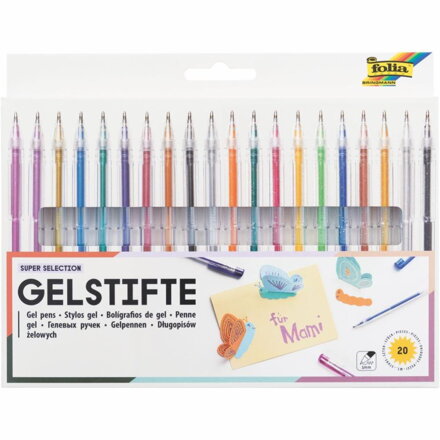 Folia Gélové perá 